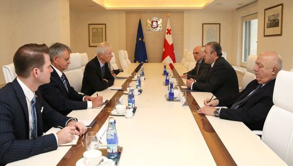 Встреча представителей правительства Грузии и Канады - Sputnik Грузия