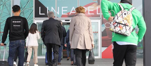 Выставке кожаных изделий LINEAPELLE в Милане Выставке кожаных изделий LINEAPELLE в Милане - Sputnik Грузия