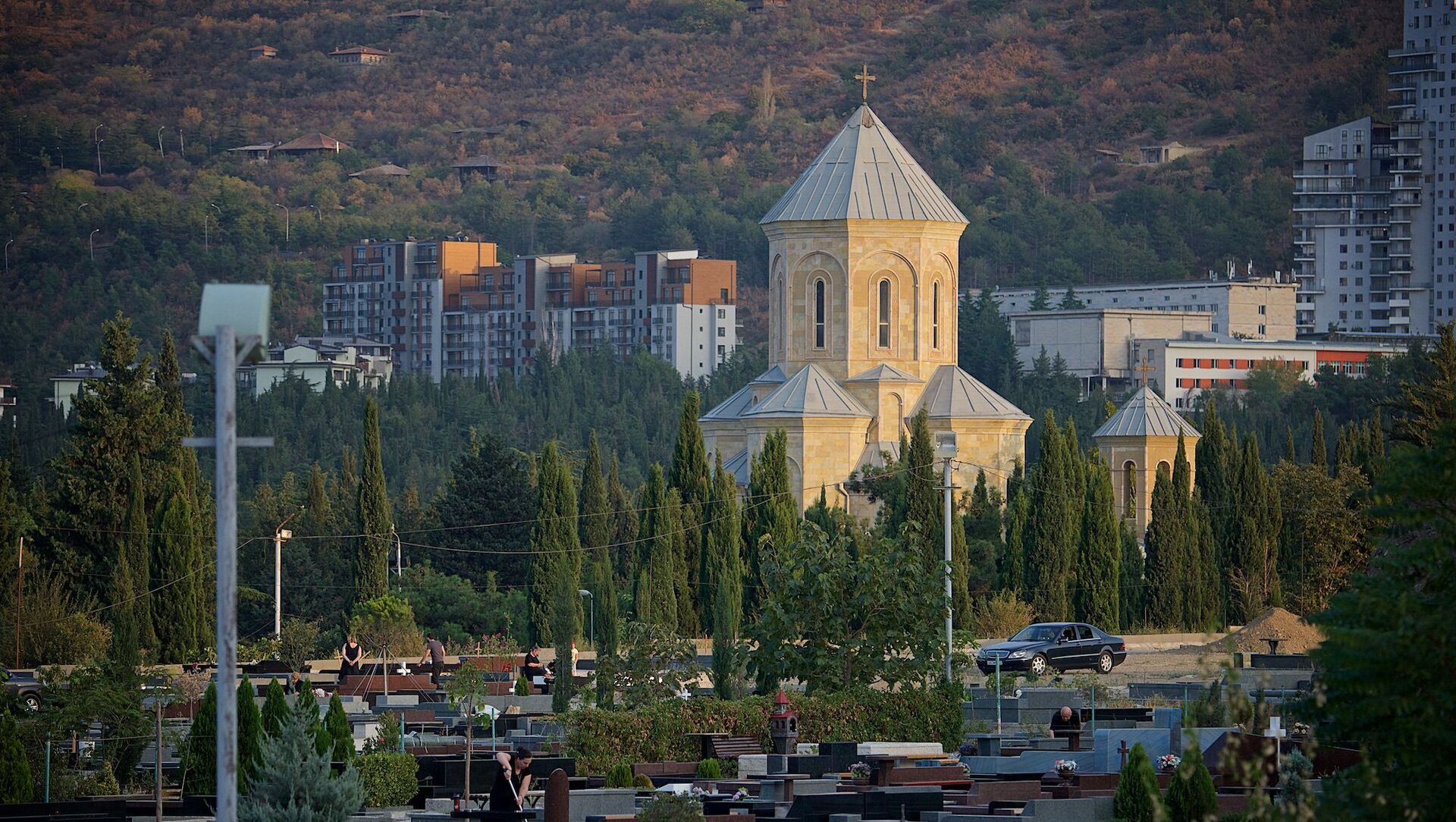 Кладбище в грузии фото