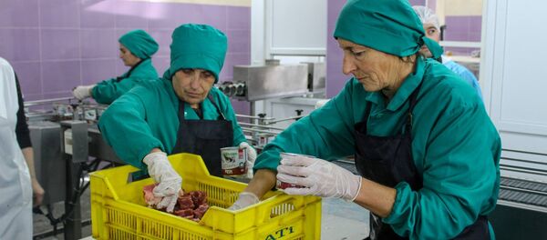 ხორცისა და თევზის გადამამუშავებელი ქარხანა ხორცისა და თევზის გადამამუშავებელი ქარხანა - Sputnik საქართველო