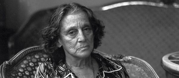 Артистка драматического театра им.Котэ Марджанишвили Верико Анджапаридзе, архивное фото - Sputnik Грузия