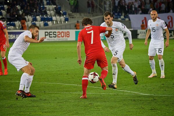 В целом в ходе матча сборная Уэльса продемонстрировала лучшую игру в защите - Sputnik Грузия