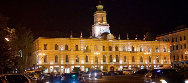 Здание городского совета - Сакребуло Тбилиси - Sputnik Грузия