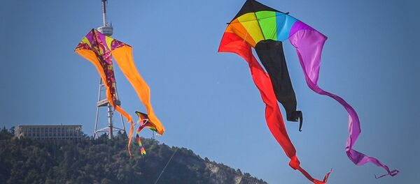 Шоу воздушных змеев на “Тбилисоба 2017” - Sputnik Грузия