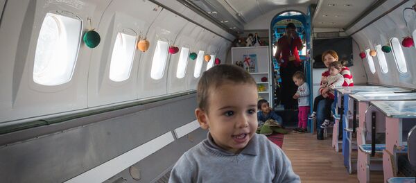Детский сад в самолете в Рустави - Sputnik Грузия