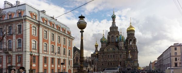 Собор Воскресения Христова и канал Грибоедова в Санкт-Петербурге - Sputnik Грузия
