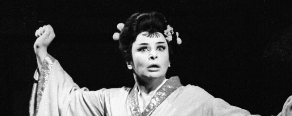 Народная артистка Грузинской ССР Медея Амиранашвили в роли Чио-Чио-Сан - Sputnik Грузия