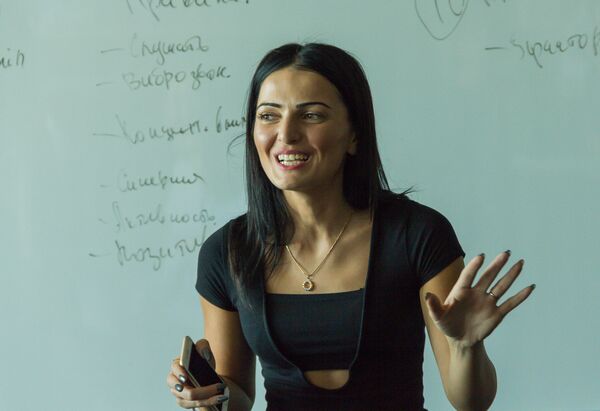 Член грузинского Национального подготовительного комитета ВФМС Нестан Читая Член грузинского Национального подготовительного комитета ВФМС Нестан Читая - Sputnik Грузия