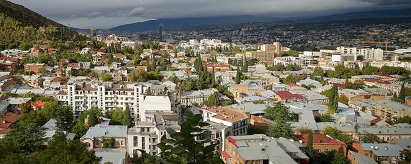 Вид на город Тбилиси днем в октябре - Sputnik Грузия