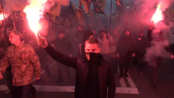 Марш националистов состоялся в Киеве - Sputnik Грузия