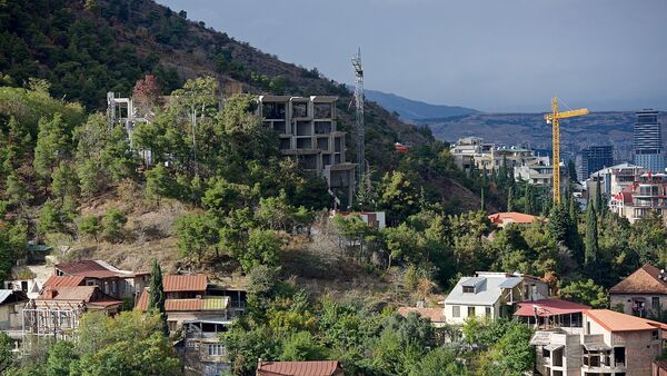 Строительство новых жилых домов в грузинской столице - Sputnik Грузия