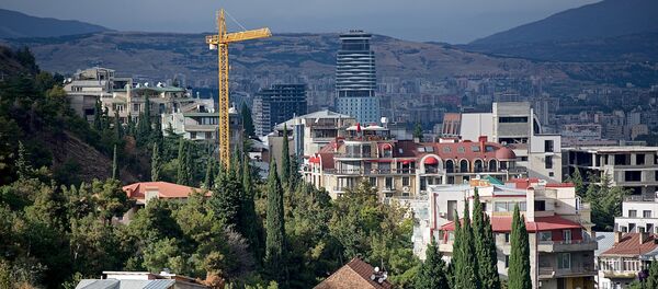 ახალი საცხოვრებელი სახლების მშენებლობა თბილისში - Sputnik საქართველო