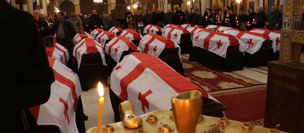 საქართველოს მთლიანობისთვის დაღუპულთა ნეშტები - Sputnik საქართველო