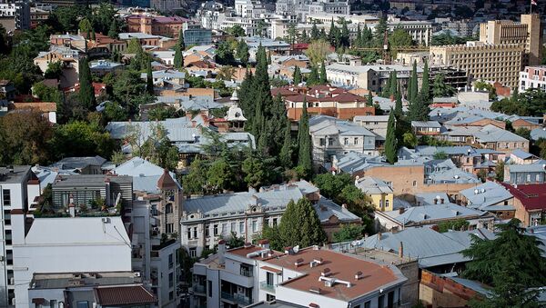 Вид на район Сололаки в городе Тбилиси - Sputnik Грузия