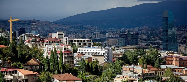 Тучи над городом Тбилиси - Sputnik Грузия