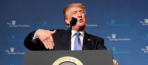 Президент США Дональд Трамп - Sputnik Грузия