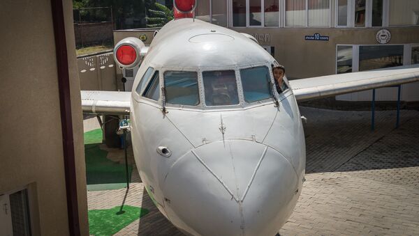 საბავშვო ბაღი თვითმფრინავში: რუსთავში ბავშვებისათვის გასართობი მოაწყვეს - Sputnik საქართველო