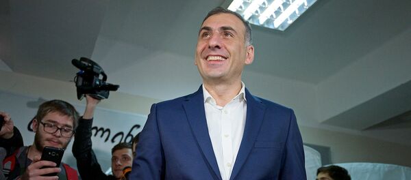 ალეკო ელისაშვილი საარჩევნო უბანზე - Sputnik საქართველო