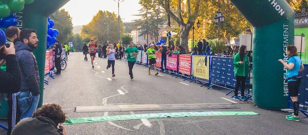 Тбилисский марафон: репортер Sputnik приняла участие в акции - Sputnik Грузия