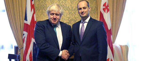 ბორის ჯონსონი და მიხეილ ჯანელიძე ბორის ჯონსონი და მიხეილ ჯანელიძე - Sputnik საქართველო