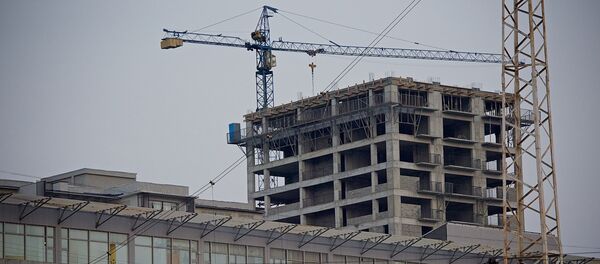 Строительство нового жилого дома Строительство нового жилого дома - Sputnik საქართველო