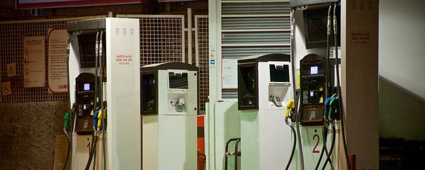 Бензозаправочная станция в грузинской столице - Sputnik Грузия