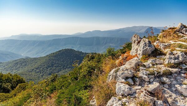 Вид с вершины горы Хвамли - Sputnik Грузия