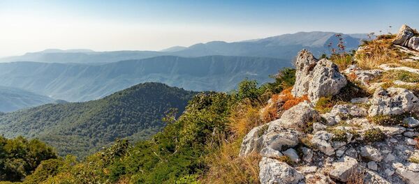 Вид с вершины горы Хвамли - Sputnik Грузия