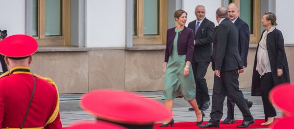 საქართველოს და ესტონეთის პრეზიდენტები გიორგი მარგველაშვილი და კერსტი კალიულაიდი საქართველოს და ესტონეთის პრეზიდენტები გიორგი მარგველაშვილი და კერსტი კალიულაიდი - Sputnik საქართველო