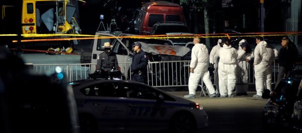 ნიუ-იორკში სროლის ადგილას ნიუ-იორკში სროლის ადგილას - Sputnik საქართველო