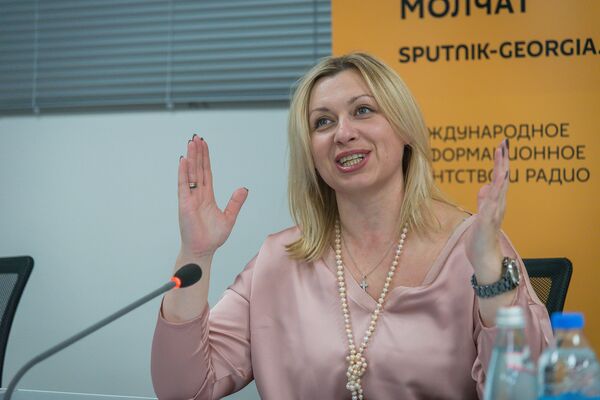 Генеральный директор Российской детской киноакадемии Киноостров, член Совета кинематографистов РФ Анна Савчук - Sputnik Грузия