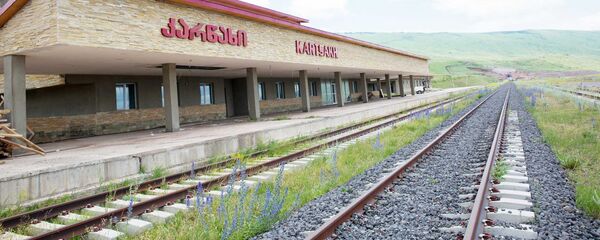 რკინიგზა ბაქო-თბილისი-ყარსი რკინიგზა ბაქო-თბილისი-ყარსი - Sputnik საქართველო