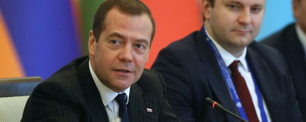 Председатель правительства РФ Дмитрий Медведев Председатель правительства РФ Дмитрий Медведев - Sputnik Грузия