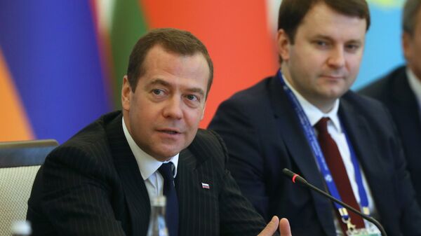 Председатель правительства РФ Дмитрий Медведев  - Sputnik Грузия