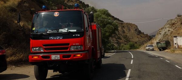 ხანძარი არტავანში ხანძარი არტავანში - Sputnik საქართველო