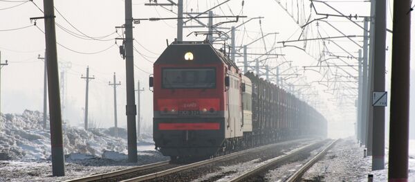 Грузовой поезд. РЖД - Sputnik Грузия