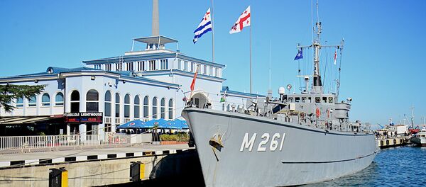 ნატოს სამხედრო ხომალდები ბათუმის პორტში ნატოს სამხედრო ხომალდები ბათუმის პორტში - Sputnik საქართველო