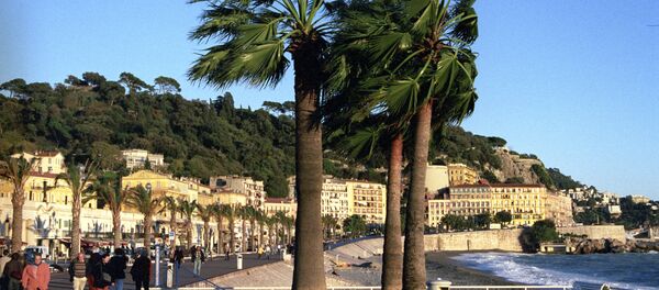 На набережной Променад дез Англе в Ницце - Sputnik Грузия