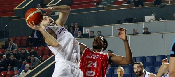 თბილისის „დინამოს“ კალათბურთელი ლევან ფაცაცია თბილისის „დინამოს“ კალათბურთელი ლევან ფაცაცია - Sputnik საქართველო