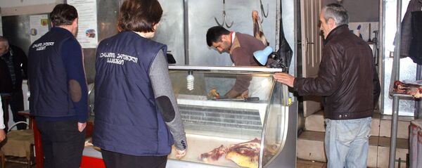 სურსათის ეროვნული სააგენტო თბილისის ბაზრებს ამოწმებს - Sputnik საქართველო