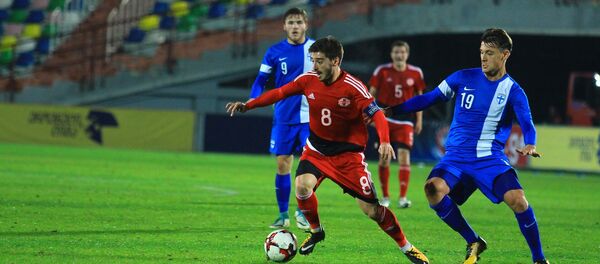 მატჩი საქართველოს და ფინეთის ახალგაზრდულ ნაკრებებს შორის (U-21) მატჩი საქართველოს და ფინეთის ახალგაზრდულ ნაკრებებს შორის (U-21) - Sputnik საქართველო