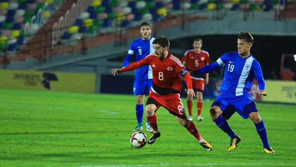 Матч между сборными Грузии и Финляндии (U-21) по футболу - Sputnik Грузия