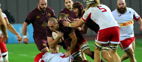 Матч сборных Грузии и Канады по регби Матч сборных Грузии и Канады по регби - Sputnik Грузия