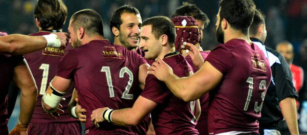 საქართველოს და კანადის ნაკრებების მატჩი რაგბიში - Sputnik საქართველო