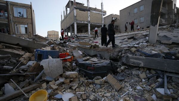 Последствия землетрясения, которое затронуло территории Ирана, Ирака и Турции - Sputnik Грузия
