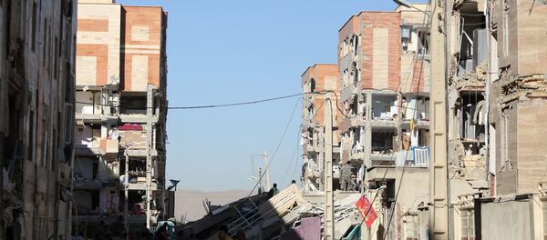 Последствия землетрясения на границе Ирака и Ирана Последствия землетрясения на границе Ирака и Ирана - Sputnik Грузия