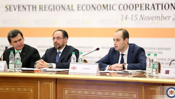 Михаил Джанелидзе на международной конференции по вопросам экономического развития Афганистана - Sputnik Грузия
