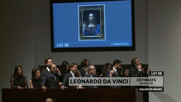 Аукцион по продаже картины Леонардо да Винчи - Sputnik Грузия