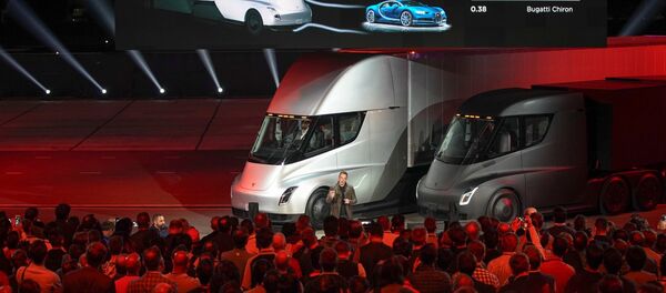 Грузовик Tesla - Sputnik Грузия