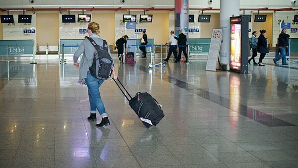 Зал отлета - Тбилисский международный аэропорт - Sputnik Грузия